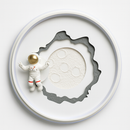 Люстра біла стельова світлодіодна D-50 cm Led 168W Astronaut White 251248-100006869