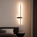 Настінний світильник чорний лінійний L - 60 cm/ 80 cm Led 17W / 22W Black Lines Double 251031-100006325
