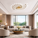 Люстра золота стельова на 32/ 42 плафони D-110 см / 135 см G4 Gold Fun 260118-100007179