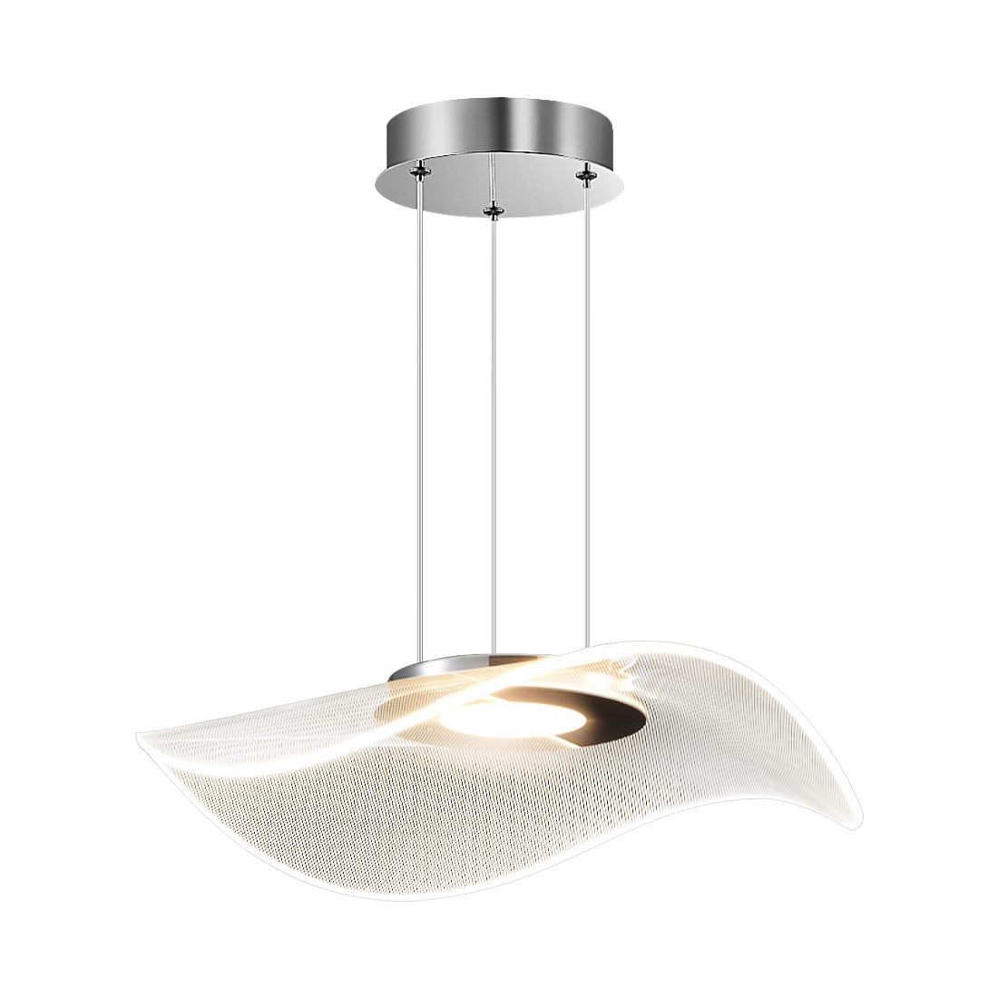 Люстра підвісна D480 30W Led 4000K Chrome 240936-100003678