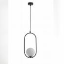 Підвісний світильник чорний H-50 cm E14 Faro Bollo Black 251263-100006867