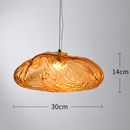 Світильник підвісний бурштиновий D - 20 / 25 / 30 / 35 / 40 cm  E27 / Led Amber Color Drop 260458-100007833