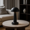Настільна лампа чорна акумуляторна H-22 cm Led Mushroom Black 251031-100006272