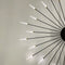 Стельовий світильник Fan lamp H80 D1160 Led 22W 3000K 4000K 6000K Black + Gold 250118-100004079