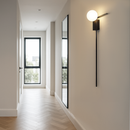 Бра Лінійна Геометрія з білою кулею 220618-100000812