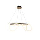 Люстра підвісна Rope gold D600/ D800 H(max)150 cm 241036-100003911