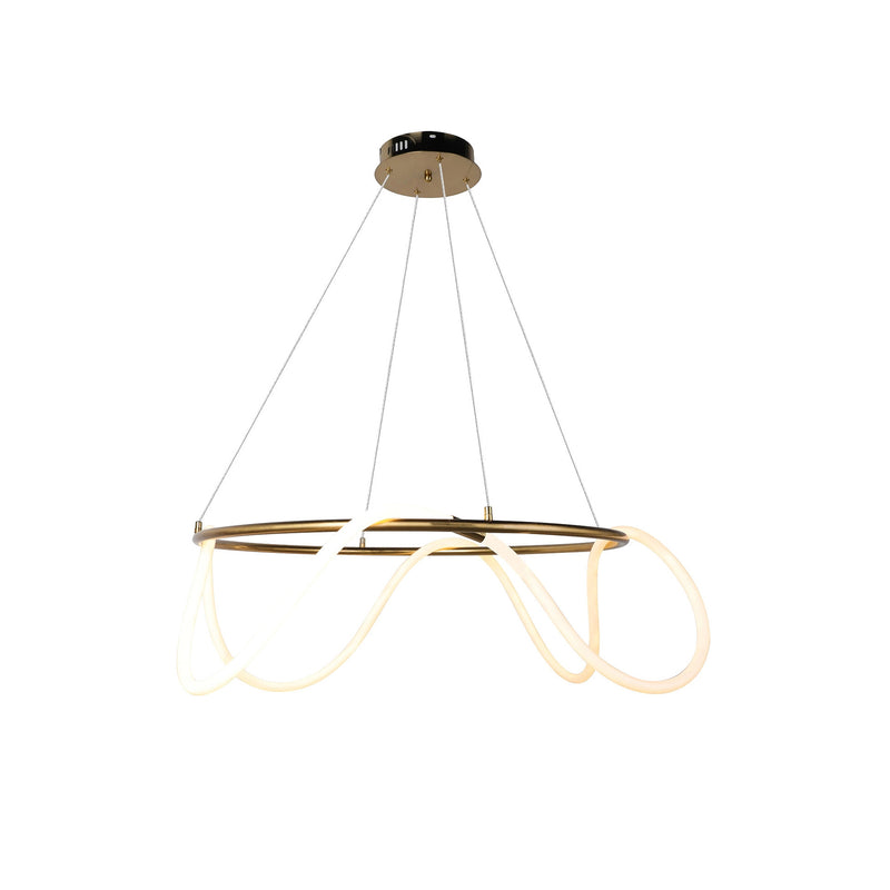 Люстра підвісна Rope gold D600/ D800 H(max)150 cm 241036-100003911