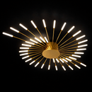 Люстра золота стельова на 32/ 42 плафони D-110 см / 135 см G4 Gold Fun 260118-100007179