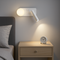 Настінний світильник білий зі спотом правий L-27 cm Led 4,9W White Tube Bollo 250818-100005763