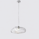 Світильник підвісний прозорий D - 20 / 25 / 30 / 35 / 40 cm  E27 / Led Transparent Color Drop 260458-100007834