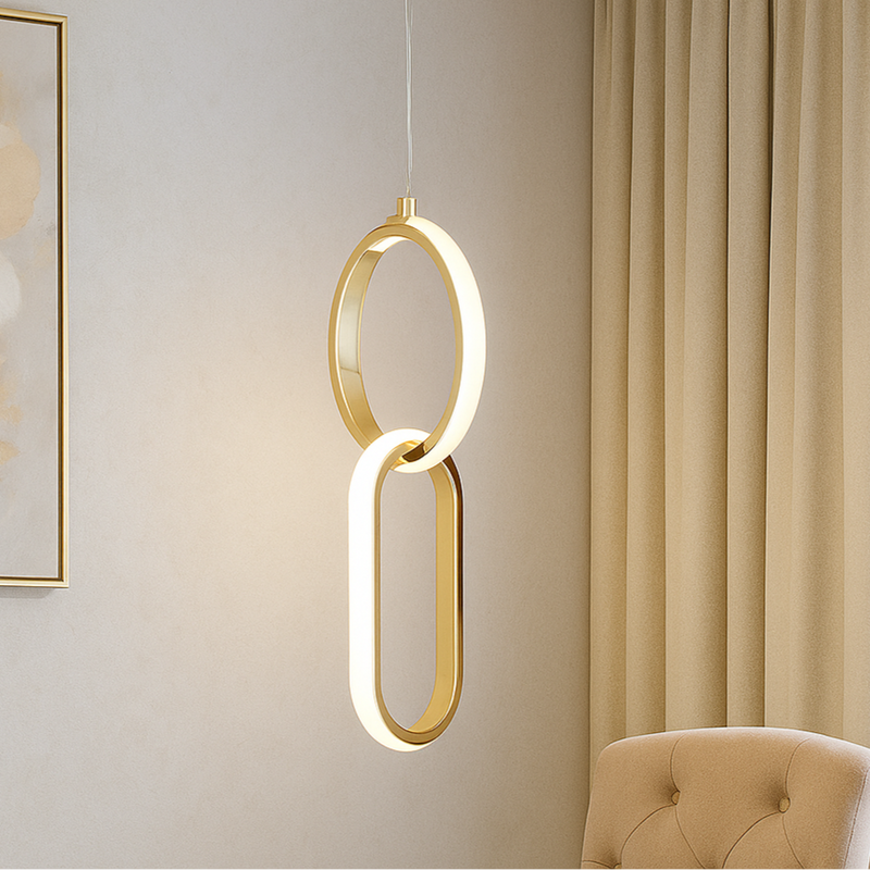 Підвісний світильник Clip Circle 26W 3000-6000K Gold 250635-100005139
