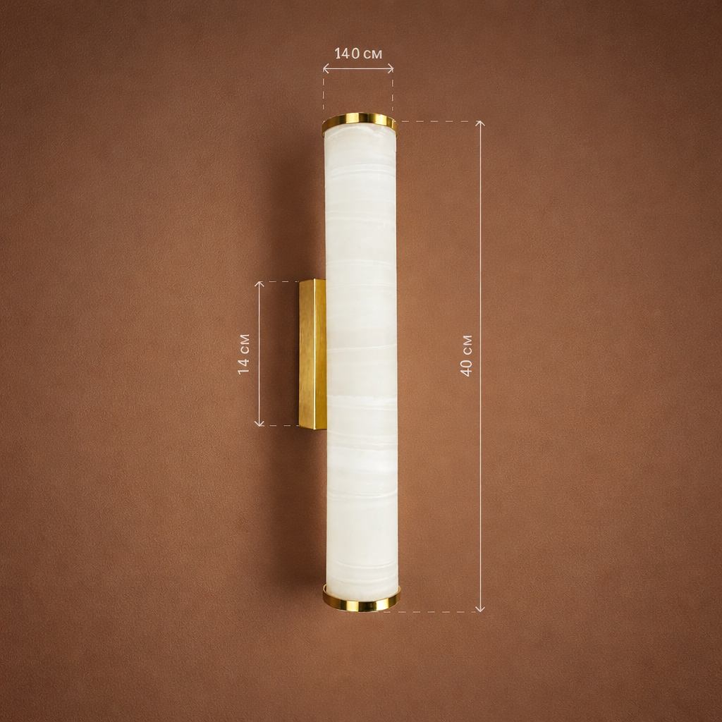 Світильник настінний з імітацією каменю поворотний L-40cm / 50 cm / 60 cm Led Marble Imitation 260118-100007201