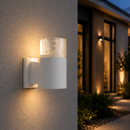 Настінний білий вуличний світильник H-14 cm Led 5W IP54 3000K White Celia 260619-100008233