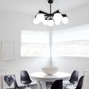 Підвісні світильники Light Aura D600 4xG9 / 7xG9 Black + White 241118-100003964