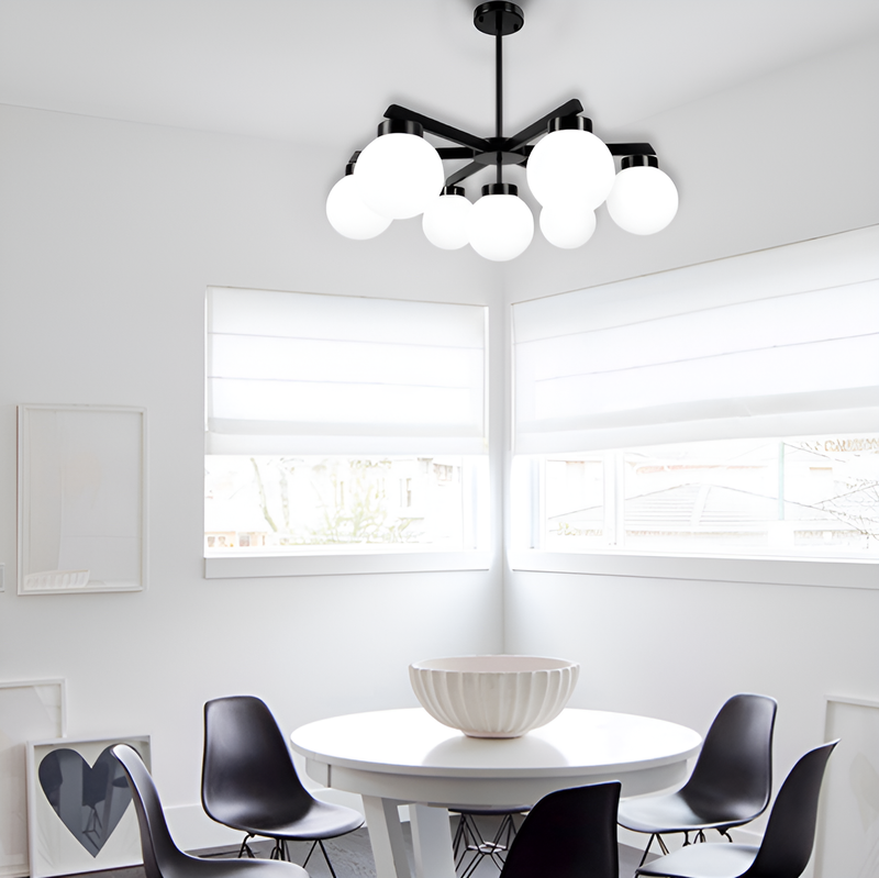 Підвісні світильники Light Aura D600 4xG9 / 7xG9 Black + White 241118-100003964
