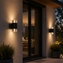 Настінний чорний вуличний світильник H-17 cm Led 10W IP54 3000K Black Milly 260619-100008234