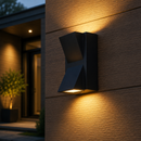 Настінний чорний вуличний світильник H-14,5 cm Led 6W 3000К Black Evelina 230319-100001428