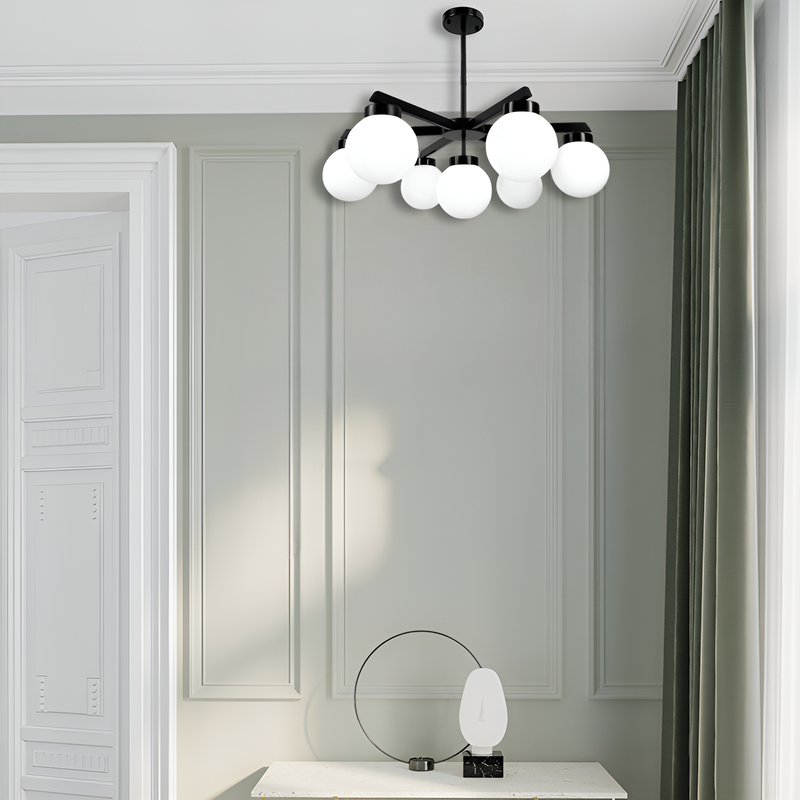 Підвісні світильники Light Aura D600 4xG9 / 7xG9 Black + White 241118-100003964