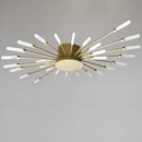 Стельові люстри золоті L-107 cm / L-133 cm Led 4000K Gold Fun 260235-100007333