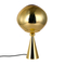 Настільна лампа золота з плафоном органічної форми H-52 cm E27 Gold Melt plazma desk lamp 250931-100006064