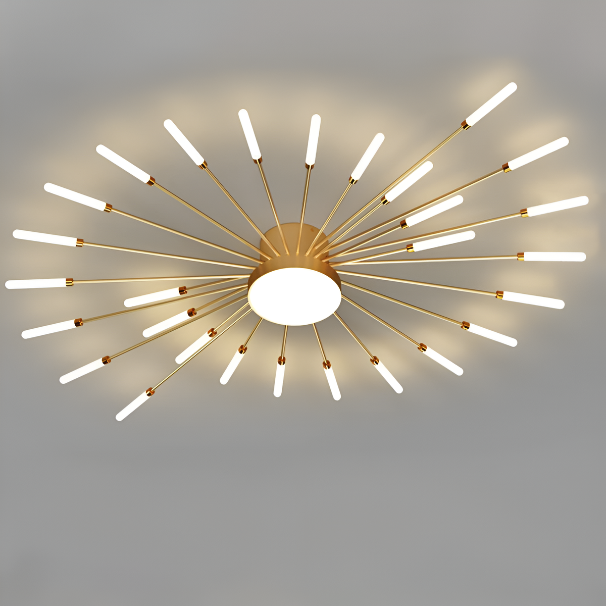 Стельові люстри золоті L-104 cm / L-131.5 cm Led 4000K Gold Fun 260235-100007336