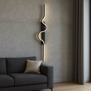 Настінний світильник чорний з чорним кріпленням L-60 cm/ 80 cm / 100 cm Led Black Wave Line 251088-100006462