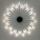 Люстра чорна стельова на 30 променів L-116 cm Led 22W Black Fun 251218-100006873