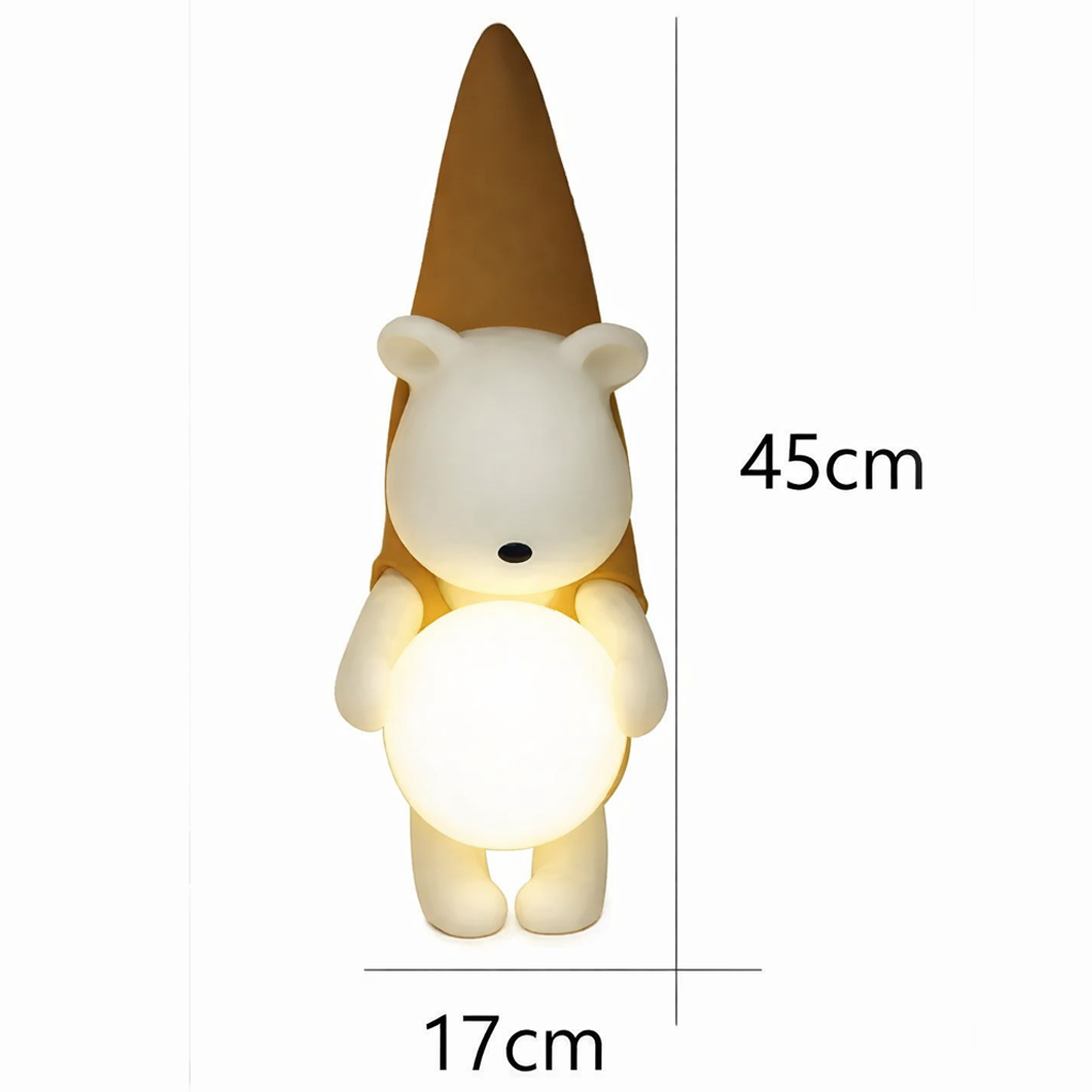 Настінний світильник H-45 cm G9 White Yellow Bear 260118-100007204