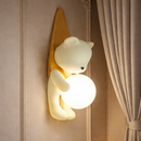 Настінний світильник H-45 cm G9 White Yellow Bear 260118-100007204