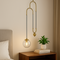 Підвіс FJ Сounterweight Е27 60W Gold + Clear 250433-100004399