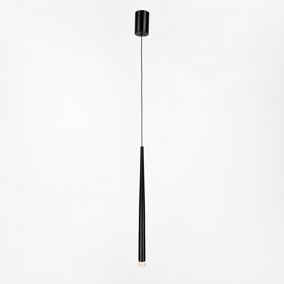 Підвісний світильник чорний H-65-160 cm Led 4W 4000K Black Drop tube 260718-100008410