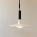 Світильник підвісний чорно-білий H - 180 cm D - 25 cm Led 7,5W 3000K Black + White Hood 260866-100008521