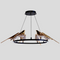 Люстра підвісна Birds D-92cm Ledx6 Black+Gold 250635-100005170