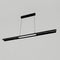 Підвісна люстра чорна L-120 cm Led 24W 4000K Black Triangle 250918-100002075