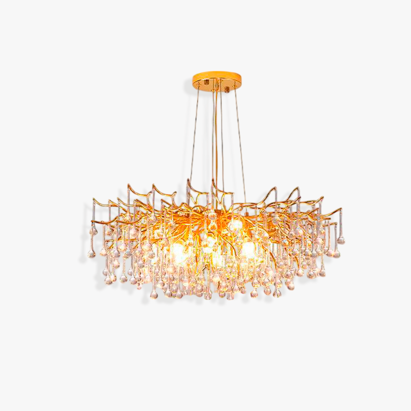 Люстра Rain Gold D-80cm G9x10 250488-100004521