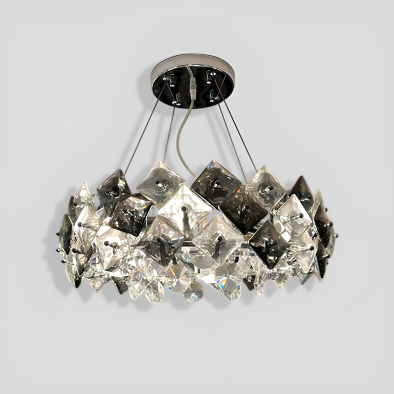 Люстра підвісна Rombs E14x8 D-57cm Chrome 250642-100005120