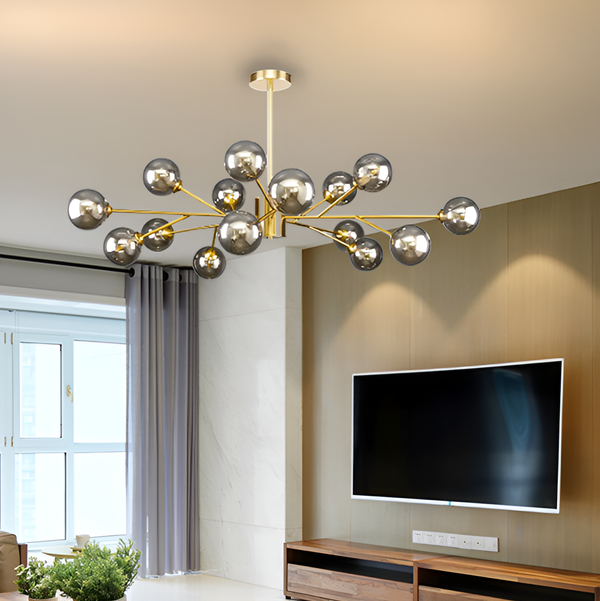 Люстра Berries G9х15 D-105cm Gold + Black 250431-100004565