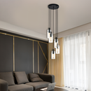 Люстра Montefino Black H-150cm E27x5 250516-100005001