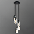 Люстра Montefino Black H-150cm E27x5 250516-100005001