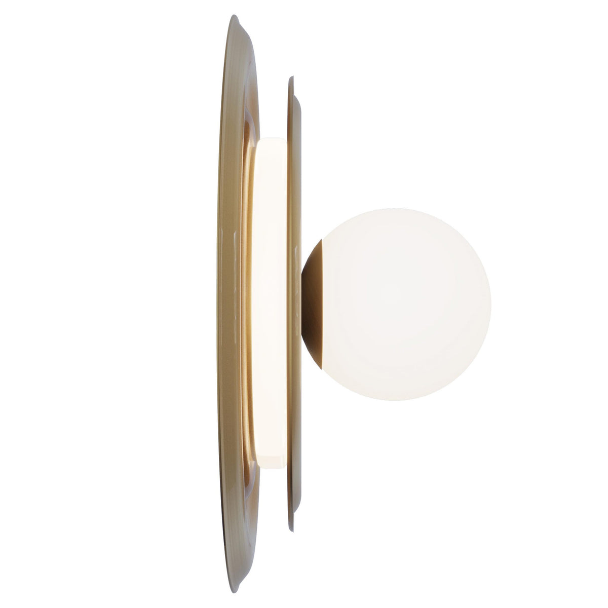 Настінний світильник золотий D-35 cm G9 Led 15W 3000K / 4000K Gold Drop 260433-100007769