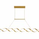 Люстра золота L-120 cm Led 45W 4000K Gold Wave long 260936-100008814
