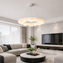 Підвісна люстра біла D-49 cm/ D-68 cm/ D-87 cm Led 72W/ 120W/ 160W White Cloud lamp 240158-100002970