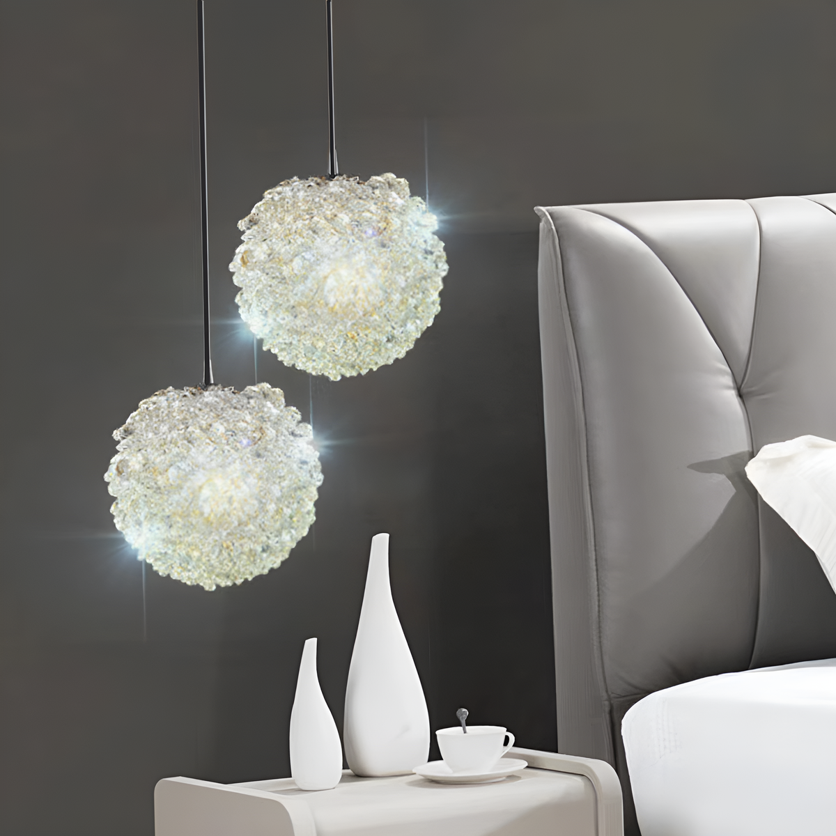 Підвісний світильник Luxury ball D-12cm Chrome 250476-100004532