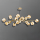 Люстра Berries G9х15 D-105cm Gold + Brown 250431-100004566