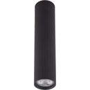 Точкові світильники чорні H-17 cm / H-24 cm GU10 Black Gofre 250840-100005809