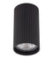 Точковий світильник чорний H-10 cm GU10 Black Gofre 250840-100005808
