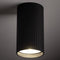Точковий світильник чорний H-10 cm GU10 Black Gofre 250840-100005808