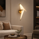 Бра золоте з білим розсіювачем - пташкою H-67 cm Led 4W 3000K Gold + White Birds Perch 231218-100002868