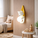Настінний світильник H-45 cm G9 White Yellow Bear 260118-100007204