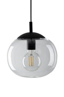 Підвісний світильник чорний D-25 cm E27 Black Ball 260940-100008871